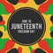 juneteenth day poster