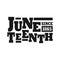 Juneteenth Independence Day. June 19, 1865.