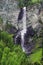 Jungfernsprung waterfall near Heiligenblut am Grossglockner.