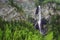 Jungfernsprung waterfall near Heiligenblut am Grossglockner.