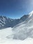 Jungfrau mountains in switzerland