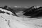 The Jungfraujoch Panorama to the biggest but also melting glacier of the alps the Aletsch-Glacier