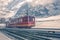 Jungfraujoch train at Kleine Scheidegg Station - Wengen, Switzerland