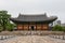 Junghwajeon, main hall of Deoksugung, a palace for Korea`s royal family in Joseon dynasty in Seoul, South Korea