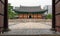 Junghwajeon, main hall of Deoksugung, a palace for Korea`s royal family in Joseon dynasty in Seoul, South Korea