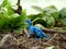 Jungle Blue Dinosaur