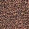 Jungle exotic safari leopard pattern. Texture repeating seamless Orange black green color.