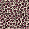 Jungle exotic safari leopard pattern texture repeating seamless pink black print