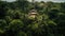 Jungle Hideaways: A Drone\\\'s View of Remote Homes Amidst the Wilderness