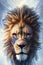 Jungle Majesty: Digital Lion Illustration Compilation