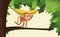 Jungle monkey cartoon