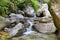 Jungle River and waterfall views from the rural small village road to El Eden by Puerto Vallarta Mexico where movies have been fil