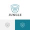 Jungle Strong Shield Gorilla Monkey Ape Rescue Line Logo