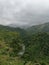 Jungle view over Philippines mountains