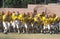 Junior League Football practice, Beverly Hills High School, Los Angeles, CA