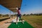 Junior Player Golf Practice Swinging Focus