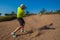 Junior Player Sand Ball Flight Golf Practice