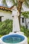 Juniperro Serra Statue Fountain Mission San Diego de Alcala California