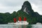 Junk boat in Ha Long Bay, Vietnam