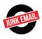 Junk Email rubber stamp