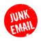 Junk Email rubber stamp