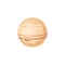 Jupiter in flat style - vector illustration of largest planet of solar system.