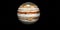 Jupiter - High resolution 3D images presents planets of the solar system. This image elements furnished by NASA.