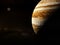Jupiter - High resolution 3D Rendering images presents planets of the solar system.