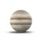 Jupiter Planet on white. 3D illustration