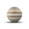 Jupiter Planet on white. 3D illustration