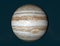 Jupiter, rotating, planet solar system, space