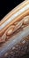 Jupiter\\\'s Surface: Brushwork Mastery And Nature-inspired Imagery