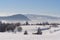 Jura Mountain in Winter, mont d or area