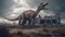 Jurassic Behemoth: Cinematic Hyper-Detailed Dinosaur Crushing Cityscape - Unreal Engine DOF Megapixel Beauty