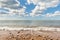 Jurassic Cliffs Coast and golden beach in West Bay.