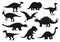 Jurassic park dinosaurs, dino monsters, reptiles