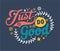 JUST DO GOOD MOTIVATIONAL TYPOGRAPHY VINTAGE QUOTES STICKER POSTER BACKGROUND