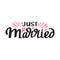 Just married quot