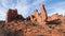 Just one of many rock formaions on the way to Devil`s Garden in Arches National Park, Utah