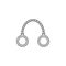 Justice handcuffs outline icon. Elements of Law illustration line icon. Signs, symbols and s can be used for web, logo,