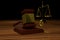 Justice scale and judge gavel, realistic 3D illustration