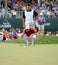 Justin Rose at the 2015 Barclays Tournament held at the Plainfield Country Club in Edison,New Jersey.