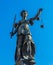 Justitia monument - Frankfurt