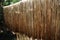 Jute fiber drying on the bamboo stick