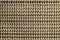 Jute - natural textile fiber. Texture of jute carpet substrate surface