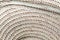 Jute rope gray thick round background texture natural parallel row coil design base marine