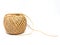 Jute twine, Natural thread on white