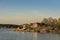 Jutholmen lighthouse sunset Stockholm achipelago