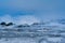 JÃ¶kulsÃ¡rlÃ³n, glacier lagoon in Iceland, completely frozen