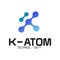 K atom logo Exclusive logo Design
